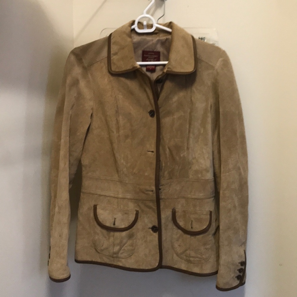 Eddie Bauer suede jacket